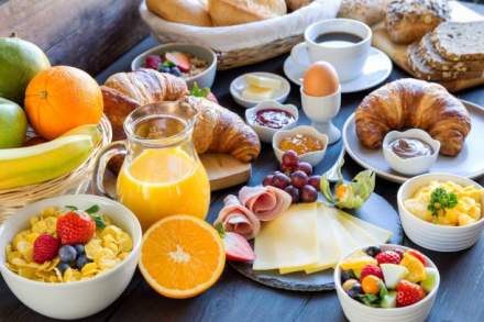 Petit déjeuner vitaminé